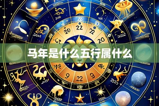 马年是什么五行属什么