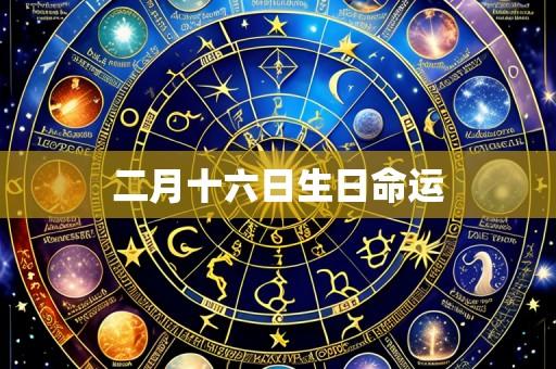 二月十六日生日命运