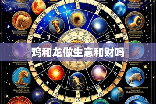 鸡和龙做生意和财吗