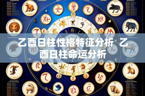 乙酉日柱性格特征分析 乙酉日柱命运分析