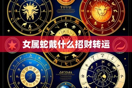 女属蛇戴什么招财转运