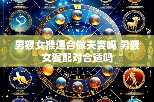 男猴女猴适合做夫妻吗 男猴女猴配对合适吗