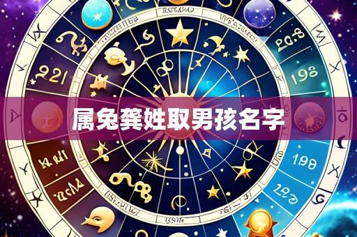 属兔龚姓取男孩名字