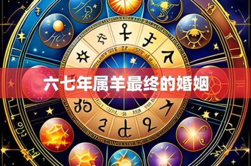 六七年属羊最终的婚姻