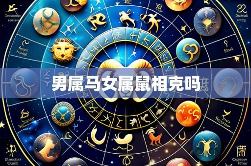 男属马女属鼠相克吗