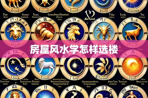 房屋风水学怎样选楼