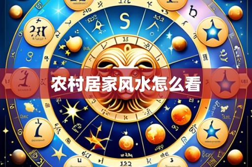 农村居家风水怎么看