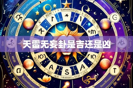 天雷无妄卦是吉还是凶