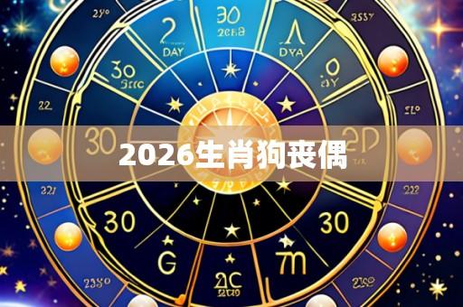 2026生肖狗丧偶