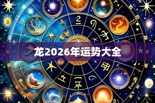 龙2026年运势大全