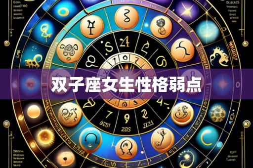 双子座女生性格弱点