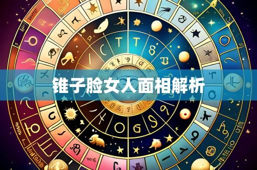 锥子脸女人面相解析