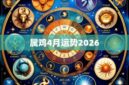 属鸡4月运势2026