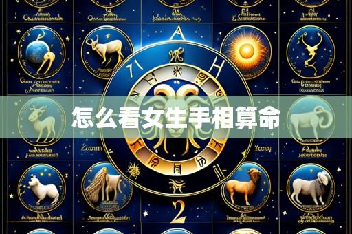 怎么看女生手相算命