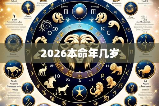 2026本命年几岁