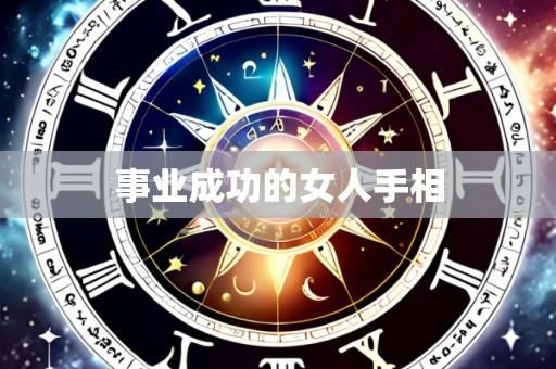 事业成功的女人手相