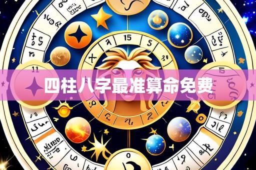 四柱八字最准算命免费