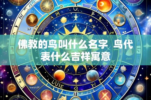 佛教的鸟叫什么名字  鸟代表什么吉祥寓意