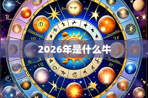 2026年是什么牛