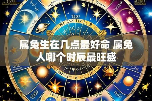 属兔生在几点最好命 属兔人哪个时辰最旺盛