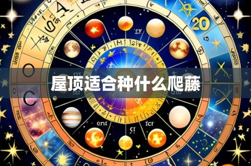 屋顶适合种什么爬藤