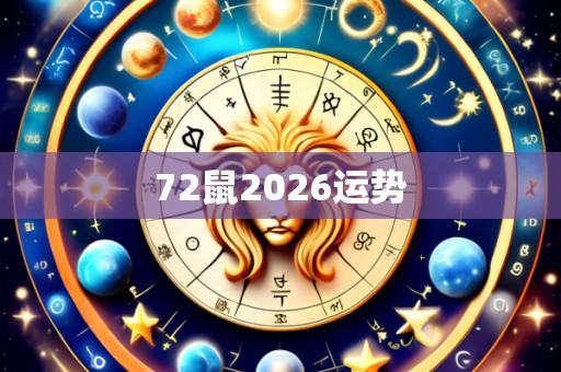 72鼠2026运势
