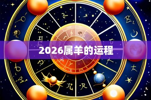 2026属羊的运程