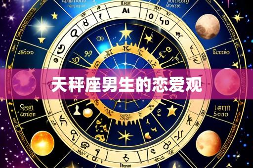 天秤座男生的恋爱观