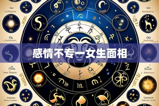 感情不专一女生面相