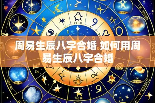 周易生辰八字合婚 如何用周易生辰八字合婚