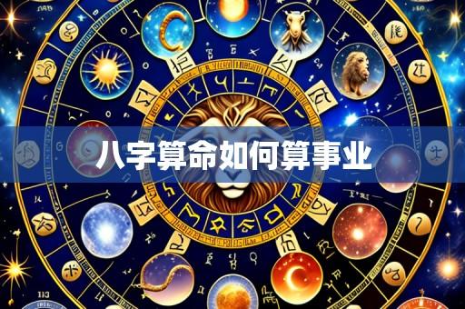 八字算命如何算事业