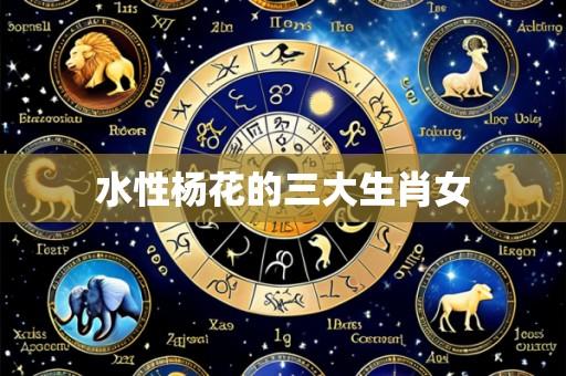 水性杨花的三大生肖女