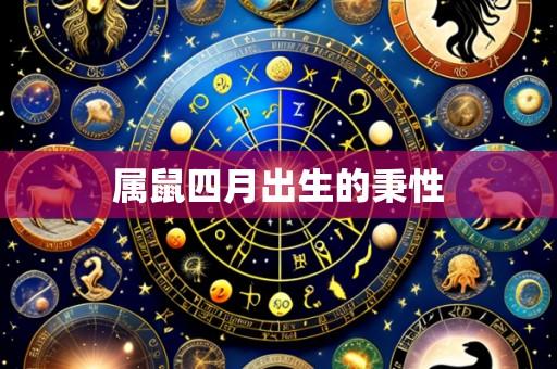 属鼠四月出生的秉性