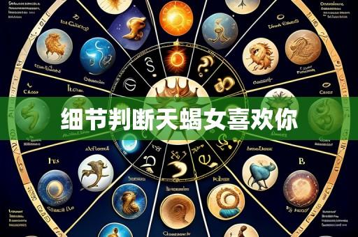 细节判断天蝎女喜欢你
