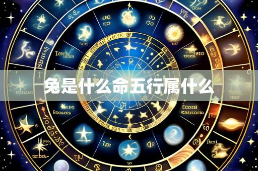 兔是什么命五行属什么