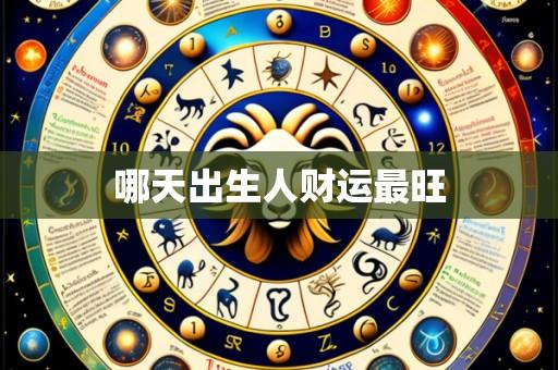 哪天出生人财运最旺