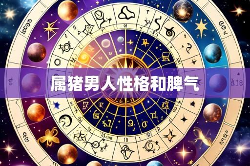 属猪男人性格和脾气