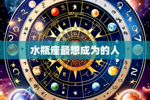 水瓶座最想成为的人