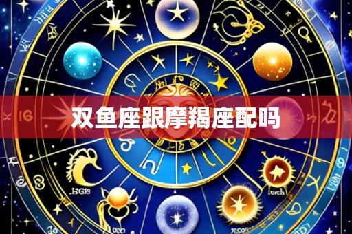 双鱼座跟摩羯座配吗