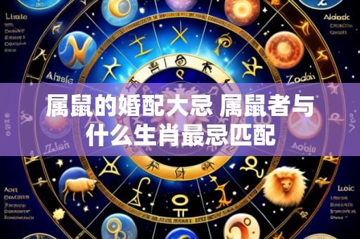 属鼠的婚配大忌 属鼠者与什么生肖最忌匹配