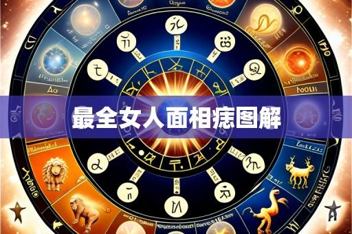 最全女人面相痣图解