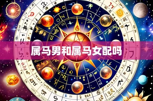 属马男和属马女配吗
