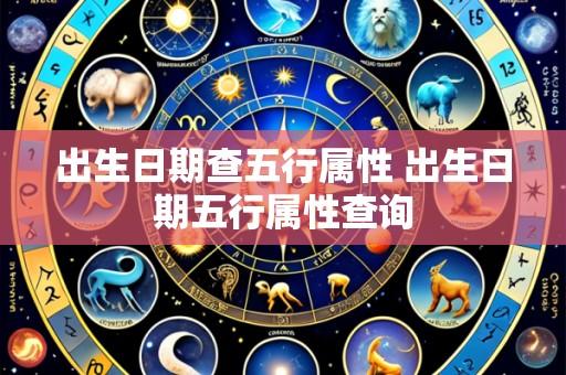 出生日期查五行属性 出生日期五行属性查询