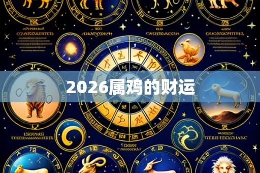 2026属鸡的财运