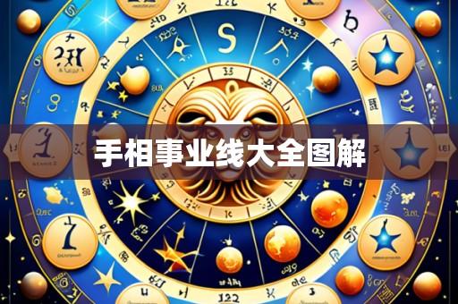 手相事业线大全图解