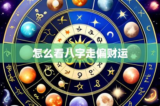怎么看八字走偏财运