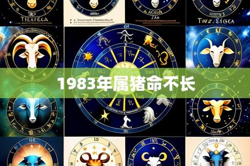 1983年属猪命不长