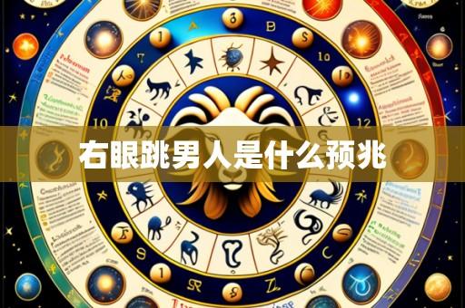 右眼跳男人是什么预兆