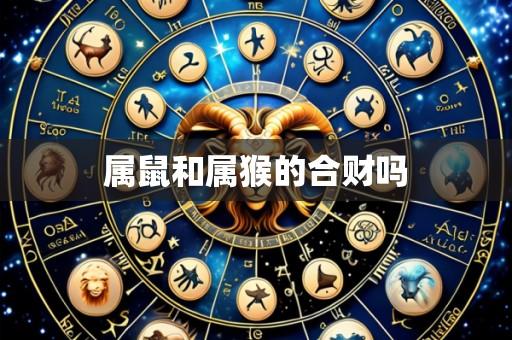 属鼠和属猴的合财吗