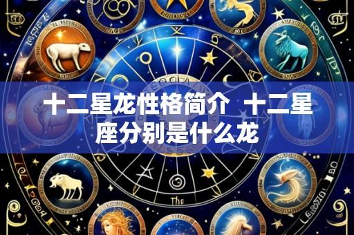 十二星龙性格简介  十二星座分别是什么龙